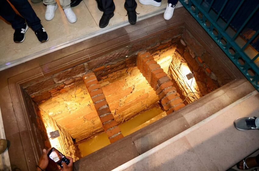 Descubren túnel histórico en barrio fundacional de Tlaxcala en San Luis Potosí
