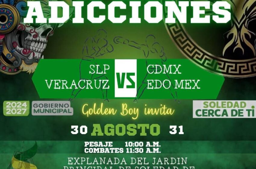 “KNOCKOUT A LAS ADICCIONES” LLEGA A SOLEDAD PARA PROMOVER EL DEPORTE Y LA PREVENCIÓN