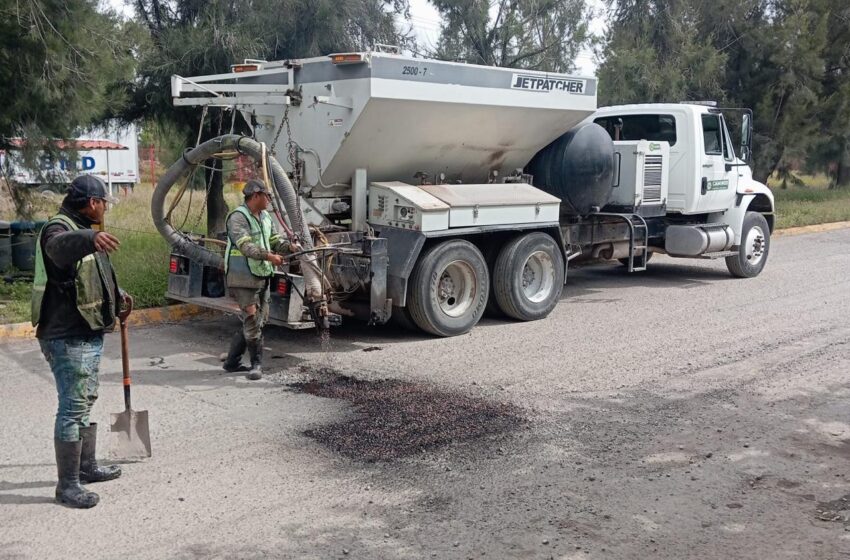 GOBIERNO ESTATAL FORTALECE ATENCIÓN A CALLES EN LA ZONA INDUSTRIAL