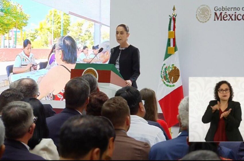 Claudia Sheinbaum rinde su primer informe de gobierno y afirma que la 4T “se profundiza”