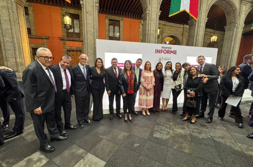 RECONOCE RICARDO GALLARDO TRABAJO DE CLAUDIA SHEINBAUM EN PRIMER AÑO DE GESTIÓN