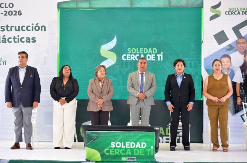 JUAN MANUEL NAVARRO ARRANCA LA CONSTRUCCIÓN DE AULAS DIDÁCTICAS EN BENEFICIO DE 900 ESTUDIANTES