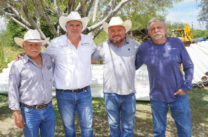 Gobierno de San Luis Potosí moderniza 773 hectáreas de riego en beneficio del campo potosino