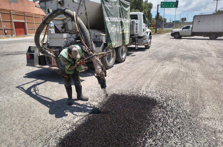  GOBIERNO ESTATAL ATIENDE MÁS AVENIDAS DE LA ZONA INDUSTRIAL