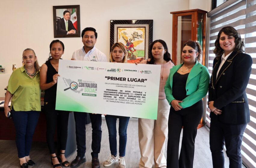  RECONOCEN A COMITÉS CIUDADANOS EN PREMIO ESTATAL DE CONTRALORÍA SOCIAL