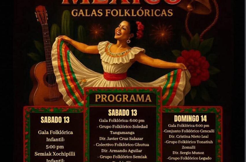  SOLEDAD CELEBRA A MÉXICO CON PROGRAMA DE DANZA FOLCLÓRICA EN EL TEATRO Y CENTRO CULTURAL