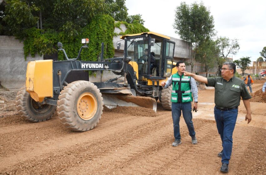  CON UN 90% DE CULMINACIÓN, PAVIMENTACIÓN DE 6 CALLES EN RIVAS GUILLÉN 5TO PLANO: NAVARRO MUÑIZ