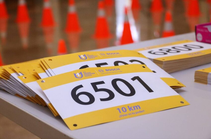  Todo listo para la entrega de kits del Medio Maratón UASLP 2025