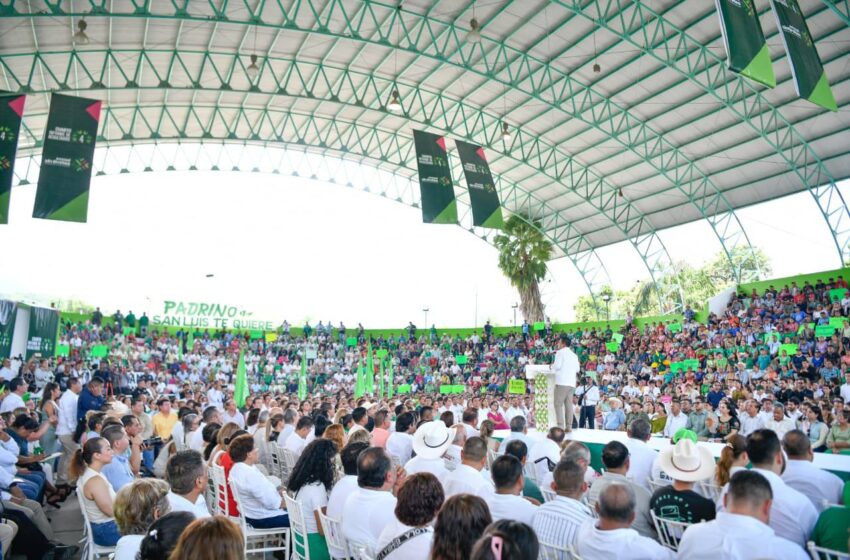  Más apoyo sin límites reafirma Ricardo Gallardo en su Informe desde Tamazunchale