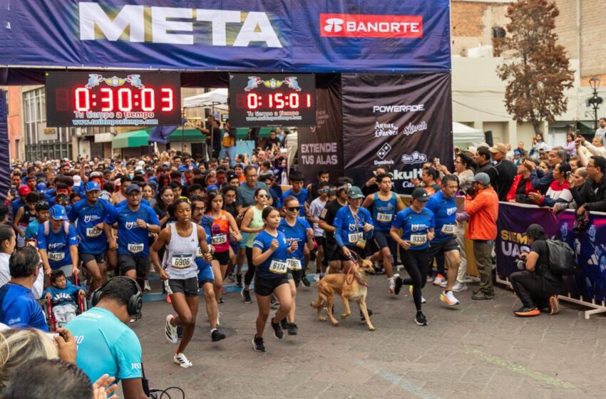 Medio Maratón UASLP 2025 tiñe de azul a San Luis Potosí y municipios con histórica participación