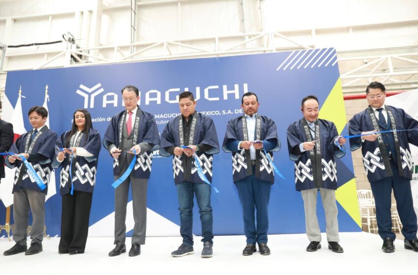  San Luis Potosí consolida su liderazgo automotriz con apertura de planta japonesa Yamaguchi MFG