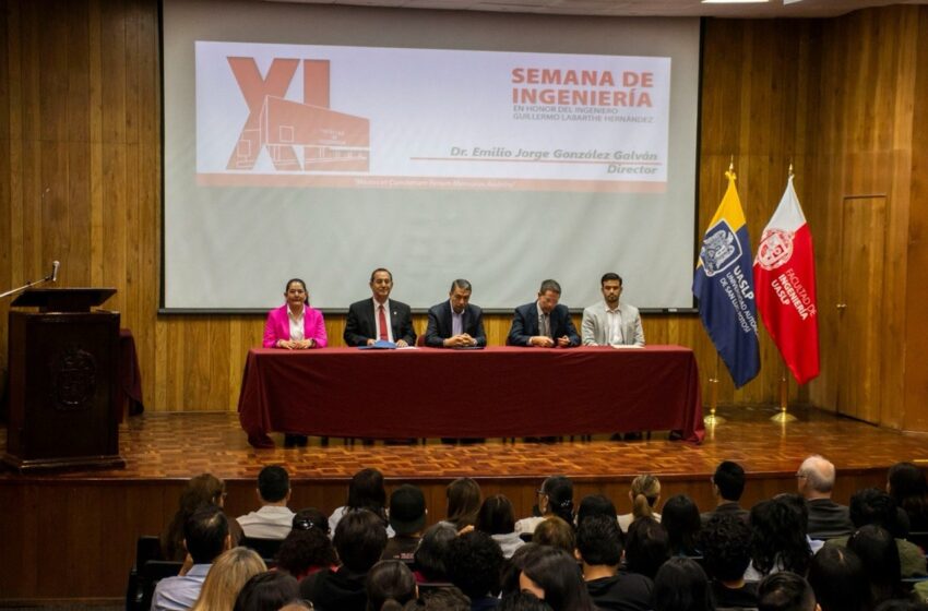  La Facultad de Ingeniería de la UASLP celebra 80 años de historia y arranca su XL Semana en honor al Ing. Labarthe Hernández