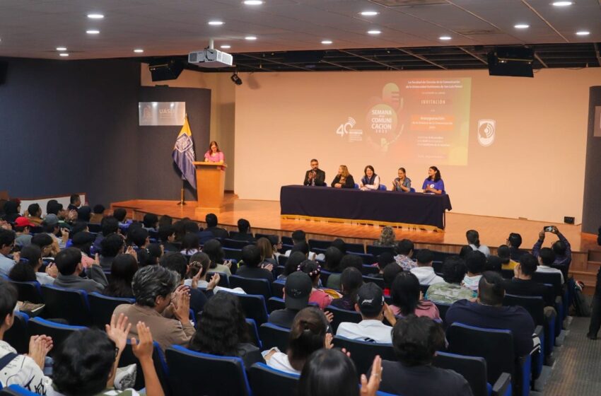  Inicia la Semana de la Comunicación 2025 en la UASLP con reflexión sobre la radio universitaria y su papel en las nuevas audiencias