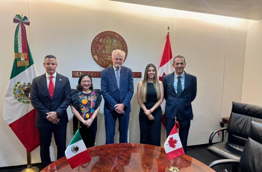  RUTH GONZÁLEZ SILVA LLAMA A REFORZAR LOS LAZOS LEGISLATIVOS ENTRE MÉXICO Y CANADÁ