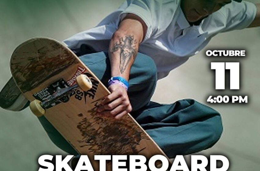  GOBIERNO ESTATAL INVITA A CLASE MUESTRA DE LA CLÍNICA DE SKATEBOARD