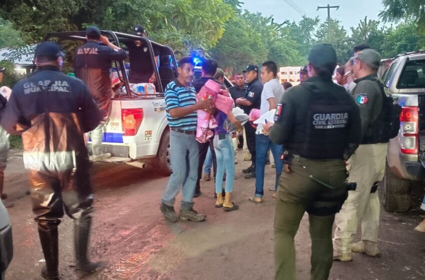  AUTORIDADES DE LOS TRES ORDENES DE GOBIERNO, MANTIENEN INCESANTES LABORES DE APOYO EN LA REGIÓN HUASTECA
