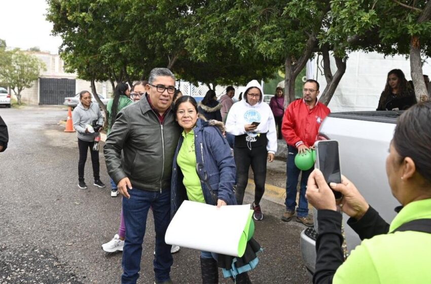  CON ESTE PARQUE TENDREMOS UN ESPACIO PARA CONVIVIR CON NUESTRA FAMILIA: VECINOS DE LA VIRGEN EN SOLEDAD