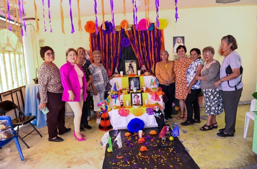 ACTIVA PARTICIPACIÓN DE CLUBES DE ADULTOS MAYORES EN CONCURSO DE ALTARES DE MUERTOS EN SOLEDAD