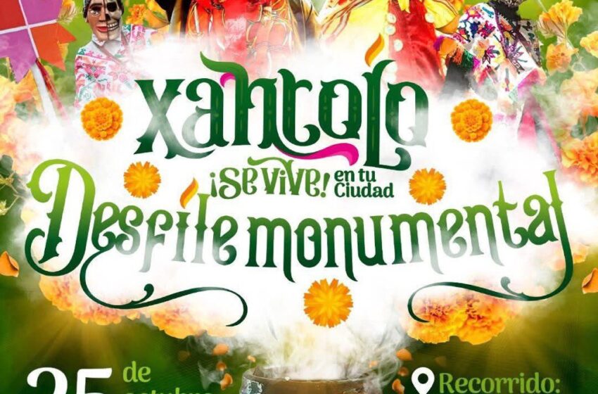 San Luis Potosí se llena de vida con el Desfile Monumental de “Xantolo en tu Ciudad”
