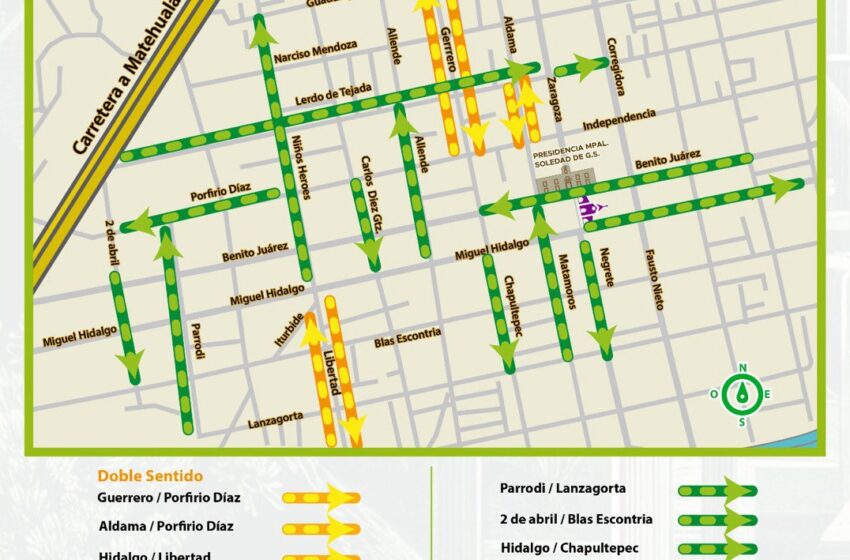  MUNICIPIO DE SOLEDAD ANUNCIA PROGRAMA DE REESTRUCTURA Y MEJORA VIAL EN SU ZONA CENTRO