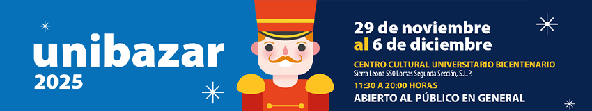  UASLP invita al Unibazar 2025: más de 100 expositores y actividades para toda la familia