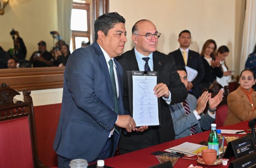  CIUDAD CAPITAL MÁS MODERNA Y SEGURA CON APOYO ESTATAL: RICARDO GALLARDO