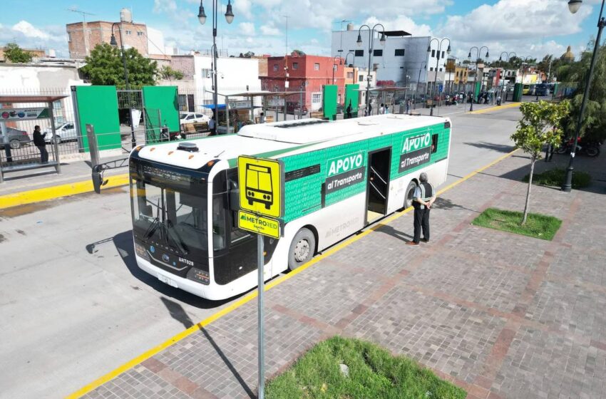  San Luis Potosí se posiciona con el mejor transporte público del país