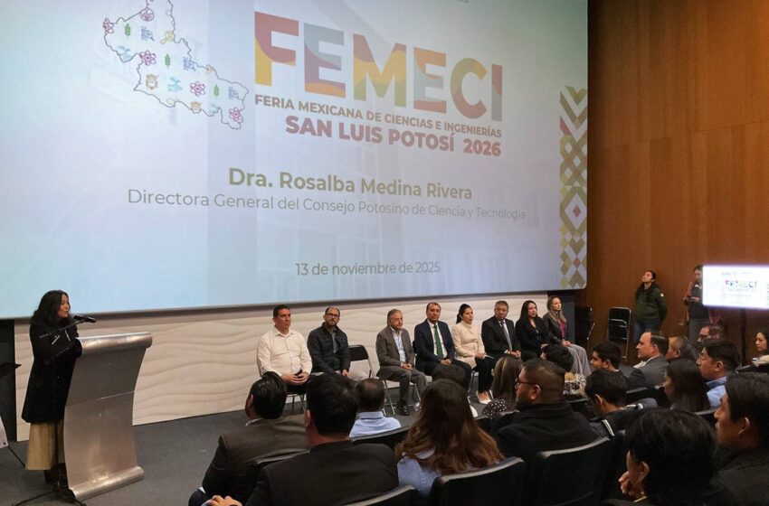  Reconocen a tres integrantes de la UASLP en la Feria Mexicana de Ciencias e Ingenierías 2025
