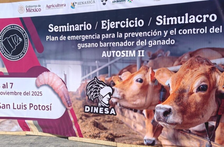  FORTALECE GOBIERNO DEL ESTADO ACCIONES PREVENTIVAS EN EL SECTOR PECUARIO