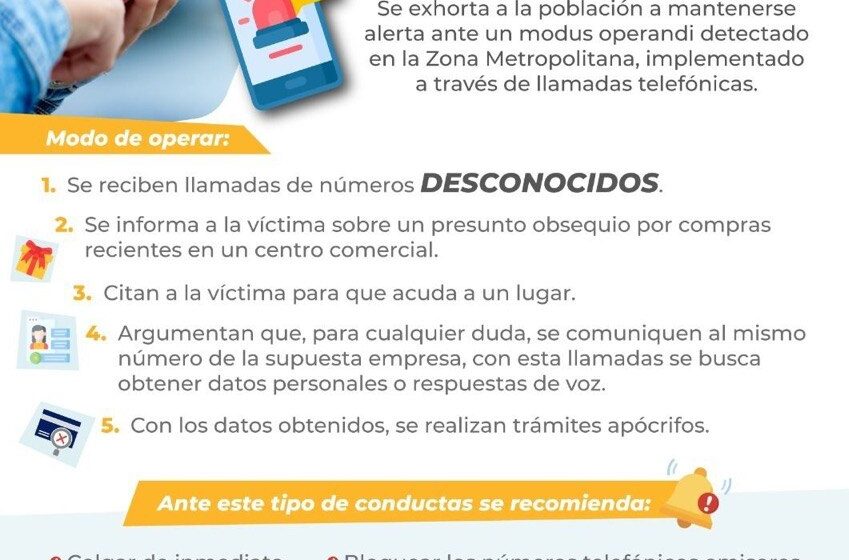  FISCALÍA POTOSINA ADVIERTE SOBRE FRAUDES POR PREMIOS FALSOS