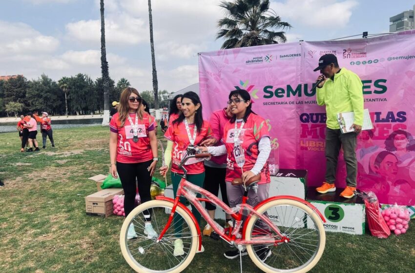  Casi mil participantes se suman a la Carrera Atlética “Potosinas Sin Límites 2025”