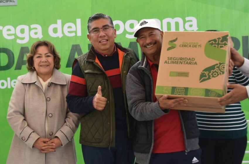  Soledad ampliará apoyos sociales para llegar a más familias vulnerables