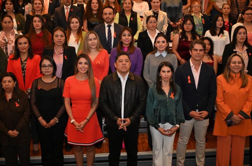  RICARDO GALLARDO REFRENDA COMPROMISO CON UNA VIDA LIBRE DE VIOLENCIA PARA LAS MUJERES