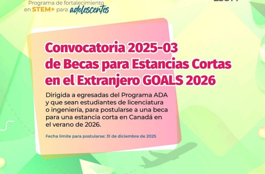  ESTUDIANTES POTOSINAS PODRÁN REALIZAR ESTANCIAS CORTAS EN CANADÁ