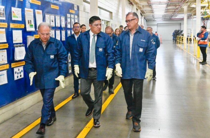  San Luis Potosí evalúa nuevos proyectos de inversión en sectores automotriz y de electrodomésticos