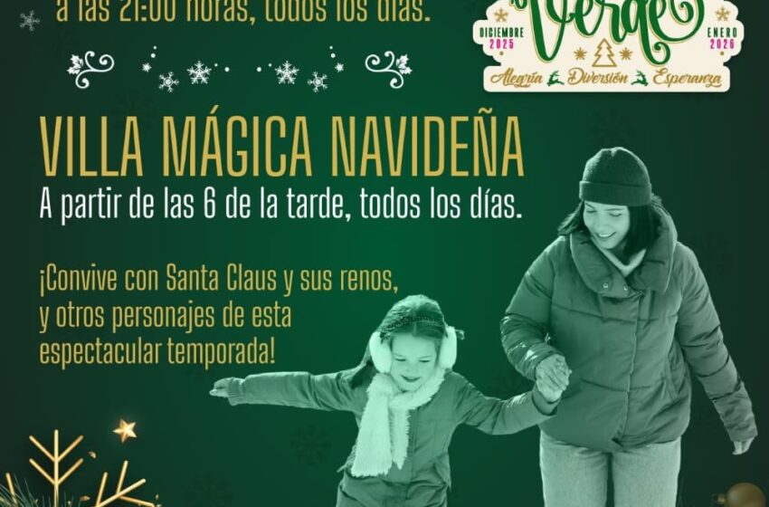  PISTA DE HIELO EN SOLEDAD, LISTA PARA ENMARCAR LA NAVIDAD EN FAMILIA Y CON AMIGOS