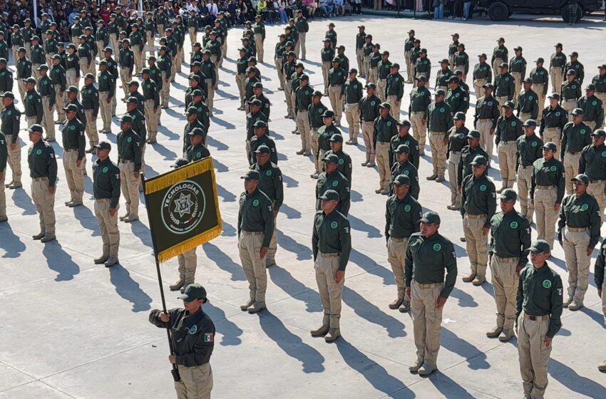  Suma San Luis Potosí 268 nuevos policías estatales tras concluir su formación