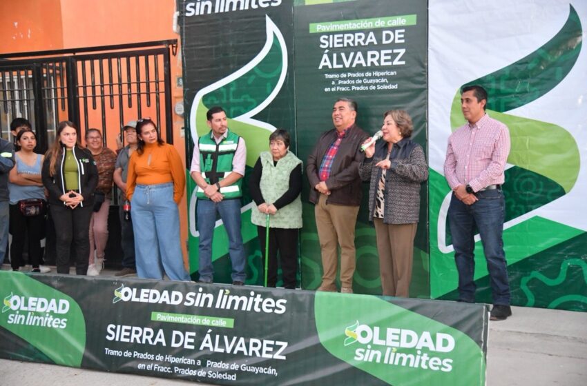  JUAN MANUEL NAVARRO ARRANCA PAVIMENTACIÓN EN PRADOS DE SOLEDAD Y REFUERZA ATENCIÓN DIRECTA A LA CIUDADANÍA