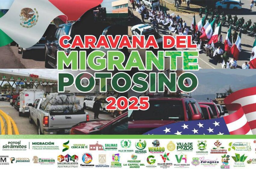  Abren en Texas el registro para la Caravana del Migrante Potosino 2025