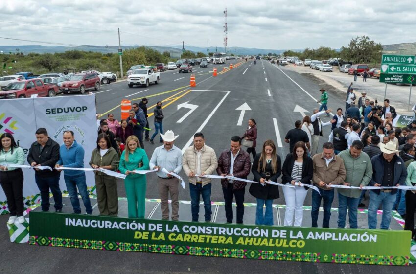  Gobierno estatal reporta avances y nuevas inversiones en infraestructura en San Luis Potosí