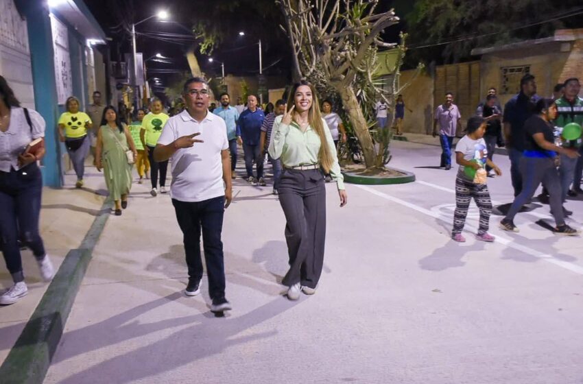  En 2025 se avanzó en la pavimentación de vialidades en colonias de Soledad