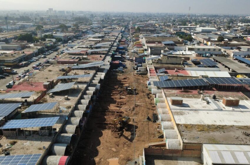  AVANZA EL RESCATE DE LA ZONA DE ABASTOS