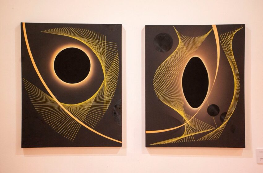  UASLP presenta en Caja Real tres propuestas pictóricas desde Yucatán