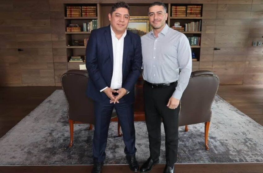  Gallardo y Harfuch refuerzan coordinación en materia de seguridad para San Luis Potosí