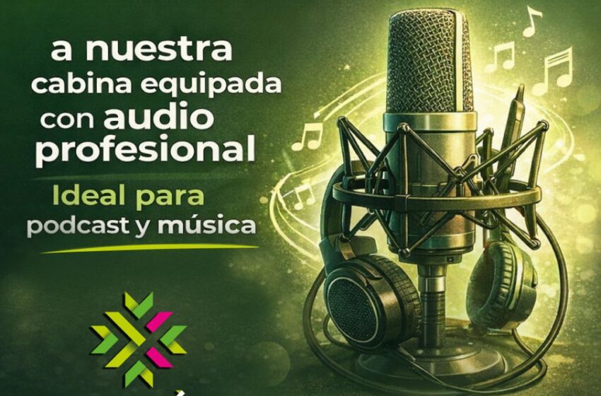  Impulsan talento joven con cabina de grabación profesional