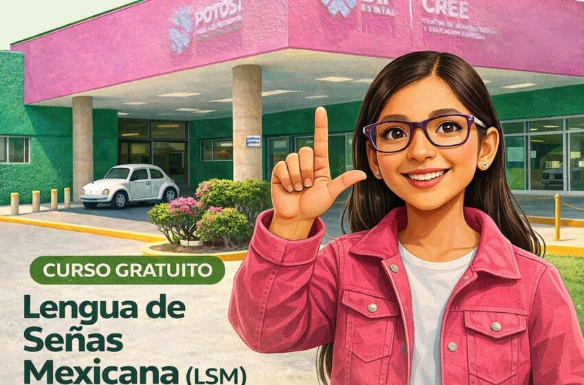  Ofrecen curso gratuito de Lengua de Señas Mexicana en San Luis Potosí