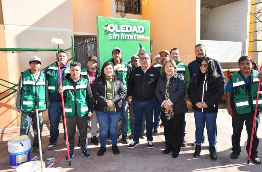  Arranca programa de Empleo Temporal para rehabilitación urbana en Soledad de Graciano Sánchez