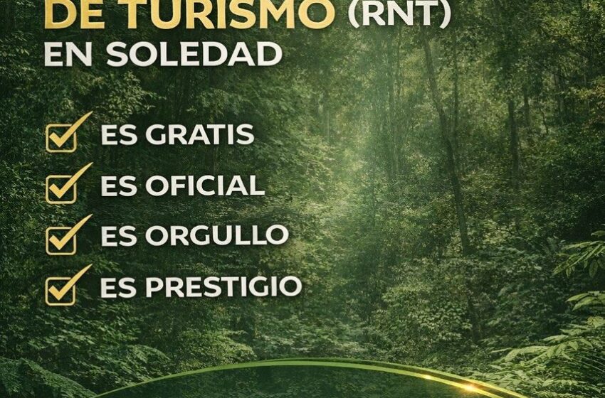  Inicia registro al Registro Nacional de Turismo para prestadores de servicios en Soledad de Graciano Sánchez
