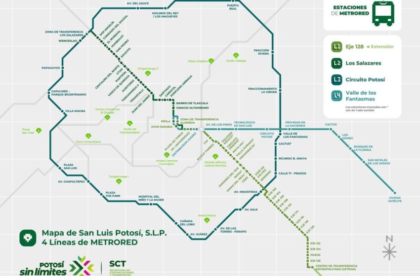  METRORED AMPLÍA LA MOVILIDAD GRATUITA EN SAN LUIS POTOSÍ