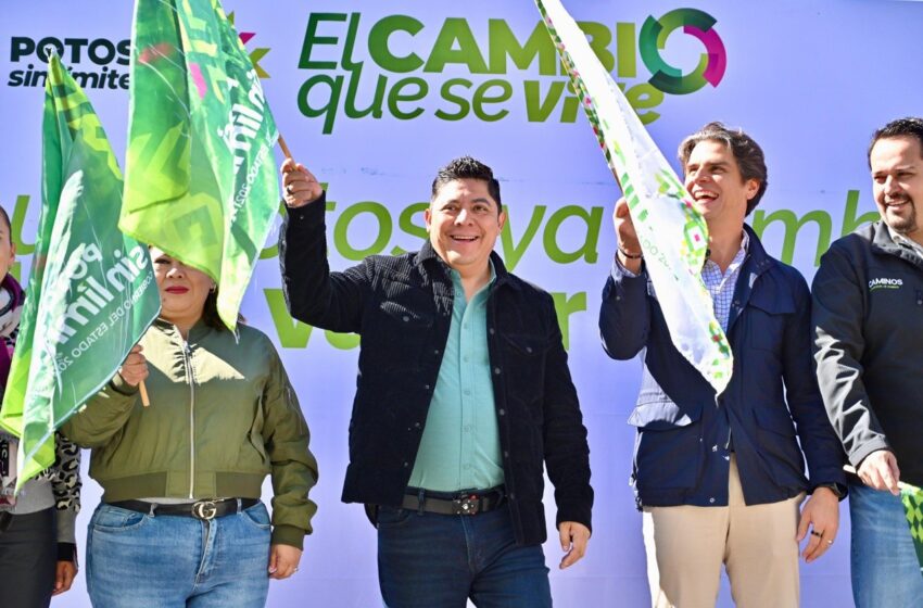  RICARDO GALLARDO ENCHULA LA COLONIA “EL POTOSÍ”